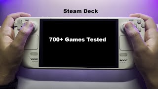 700+ Games On The Steam Deck