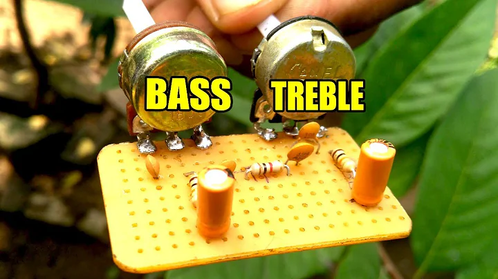 DIY Deep Bass and Treble Volume Controllers for amplifier #heavy bass and treble