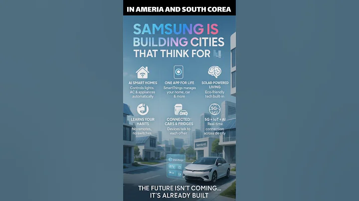 "Samsung Is Building Cities That Think for You🤖 🏙️" #samsung #ai #shorts #short  #viral@Technical-Es