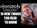 Horizon Forbidden West - 10 NEW Details You Need To Know
