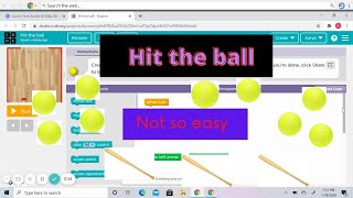 "Hit the ball" app made my me! screenshot 1