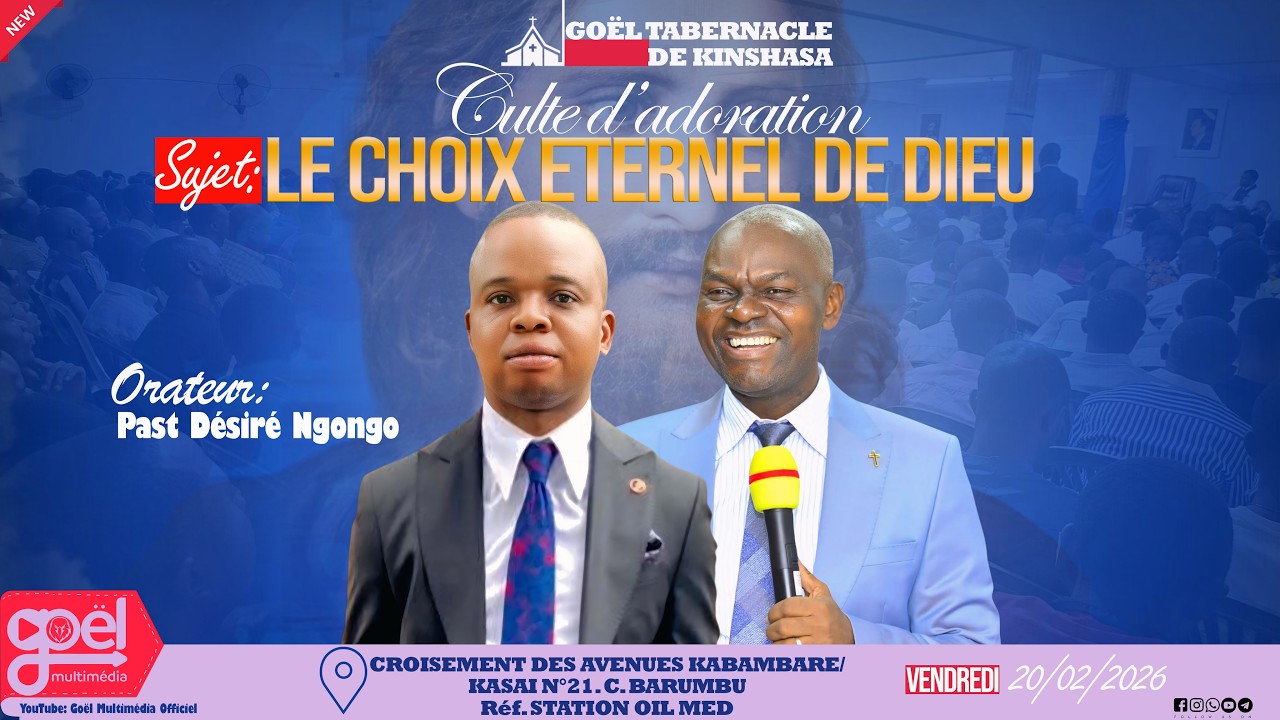 LE CHOIX ETERNEL DE DIEU | PASTEUR DESIRE NGONGO