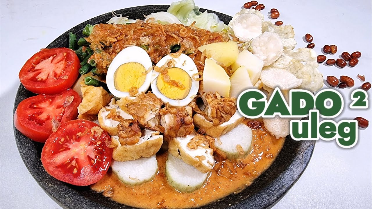 ASLI JAWA TIMUR --- RESEP GADO GADO ULEG || MANTAP TERASA - YouTube
