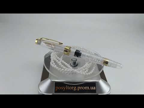 Ручка чорнильна пір'яна  + ПОДАРУНОК, видео 1