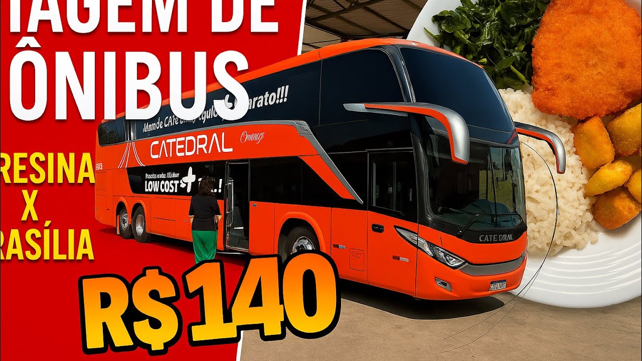 Ônibus Quebra na Estrada e Parada de R$140 no Quilo! Viagem Teresina x Brasília #2 