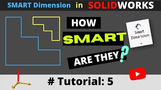Using Smart Dimensions in Solidworks || Fully Define Sketches || In-Depth || All settings Explained