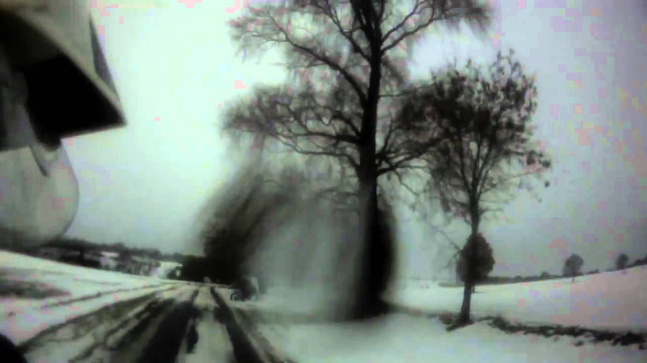 Dirtbikes in snow clip