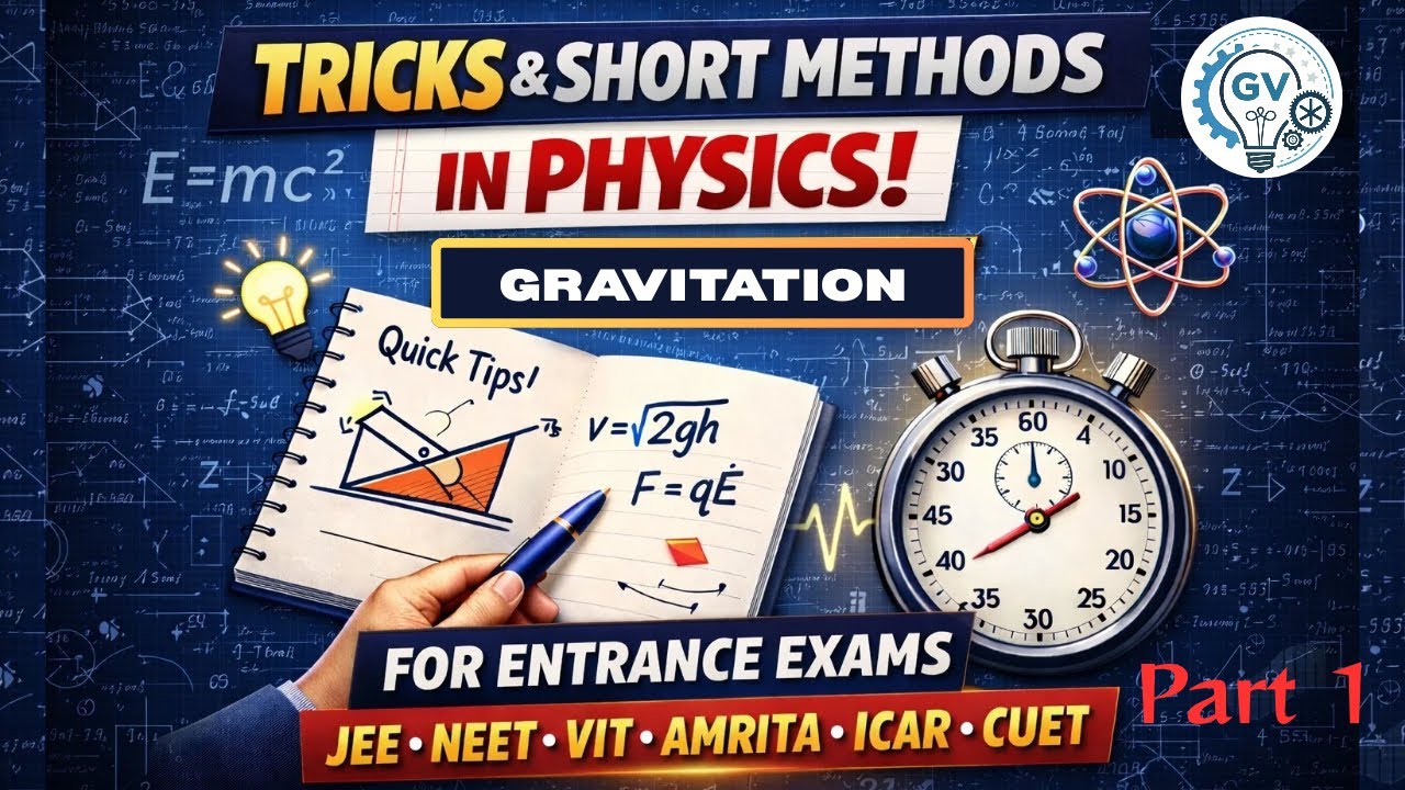 GRAVITATION - 1 Time period of an satellite revolves in circular orbit 