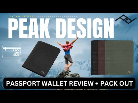 Peak Design Passport Wallet Packout & Review – Travel Smarter, Stay Organized