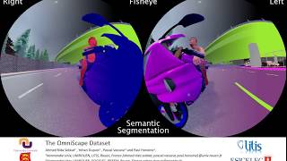 The OmniScape Dataset - Teaser - CARLA simulator - Fisheye (Back)