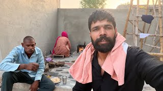 आज भाग्यवान ने खिलायी बींटू भाई को रोटिया|😃😃
