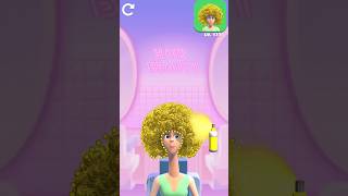 Haircut Stylist All Level Gameplay #game #hairstyle #shorts screenshot 2