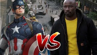 Captain America VS Luke Cage (MCU) | BATTLE ROYALE