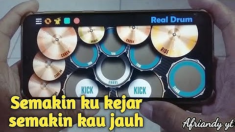 Semakin ku kejar semakin kau jauh~Five Minutes| Real Drum Cover
