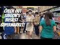 See Amazing Busy Saigon Supermarket Ho Chi Minh City Vietnam!