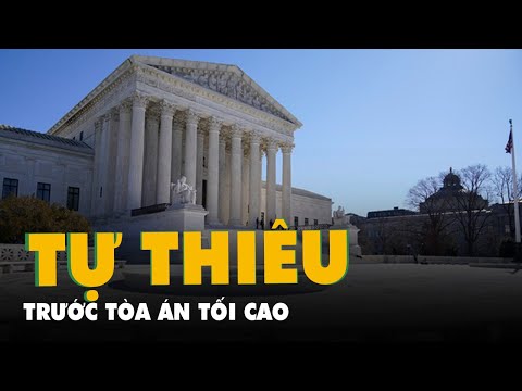Video Một người chết sau khi tự thiêu trước tòa án tối cao Mỹ - youtube