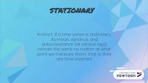 Introduction to ARIMA