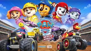 Paw Patrol Rescue Wheels Walkthrough - Chases Monster Truck All Skins