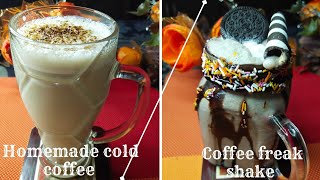 How To Make Cold Coffee Cold Coffee At Home 2 Ways Cold Coffee Recipe