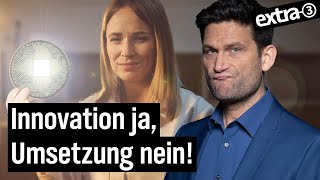 Made in Germany: Deutschland verbummelt den Fortschritt | extra 3 vom 16.01.2025 (Teil 6)