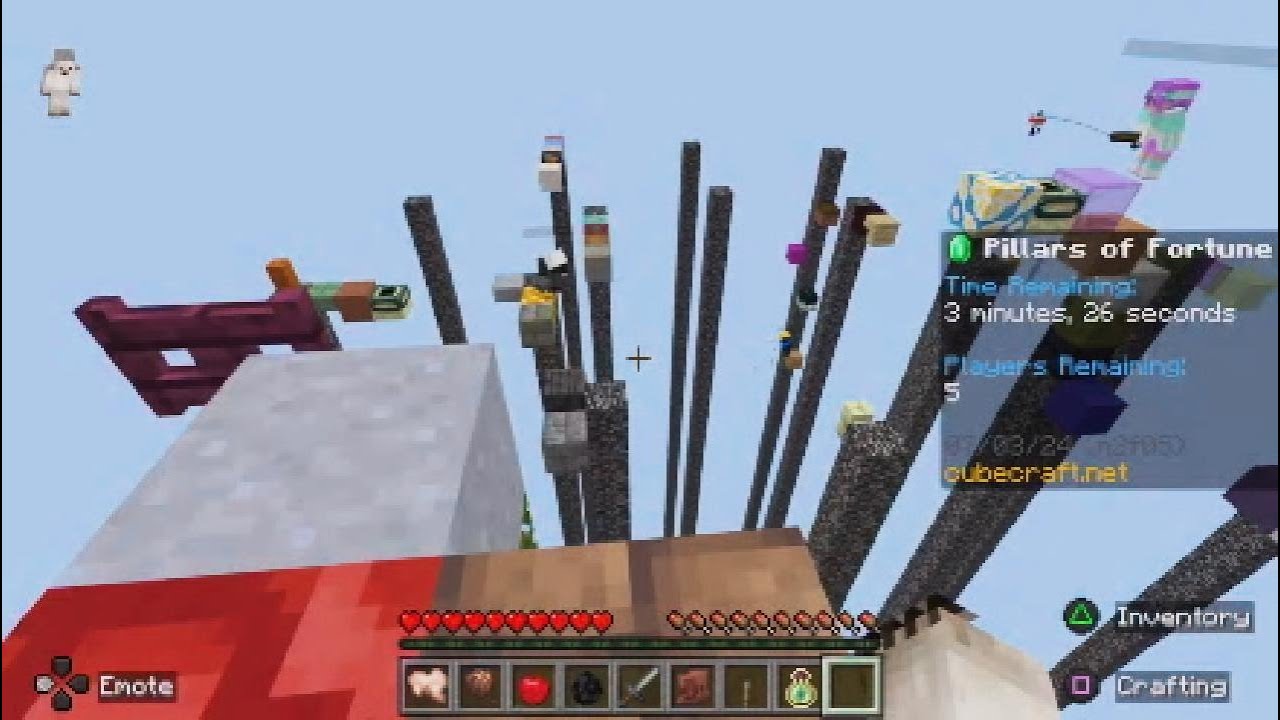 Clutches galore Pillar of fortune cubecraft YouTube