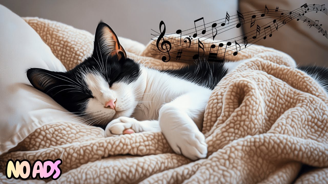 12 часов спокойной музыки для снятия тревоги у кошек 🐈 Успокаивающая музыка для тревожных кошек 💖