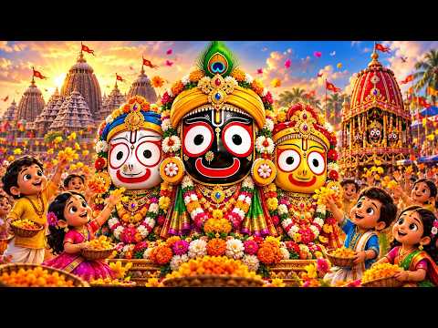 जगन्नाथ चक्का नैन नीलाचल वाले | Jagannath Chaka Nayana | Hindi Kids Songs |