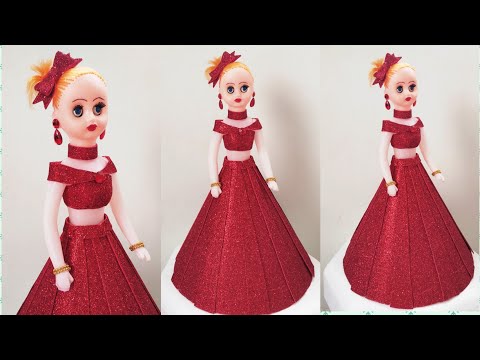 foam dress for doll