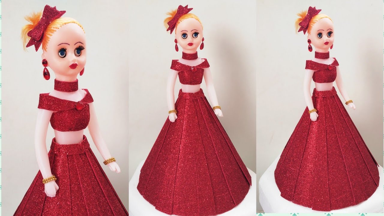 sponge doll dress