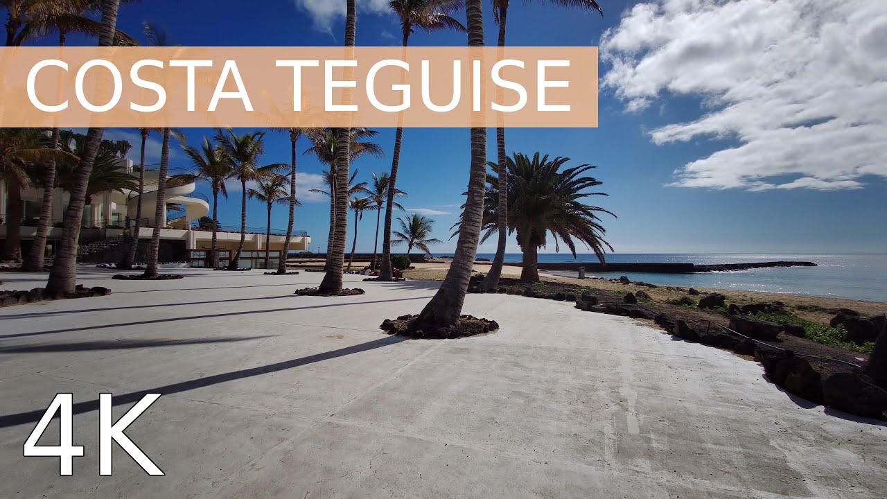 Costa Teguise, Lanzarote, Spain, February 2021 (w/ music soundtrack)
