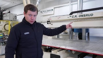 Used CR Onsrud 98C20HS Super Duty CNC Router-SOLD