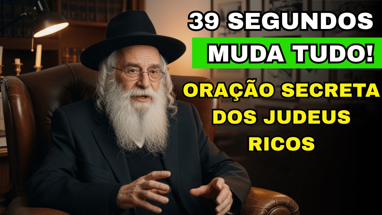 ✅ Repita Esta Oração Hebraica 39 Segundos | Não Conte Para Ninguém | Cabala Judaica
