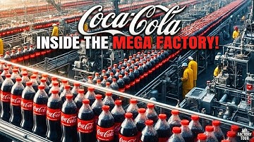 “Inside the Coca-Cola Mega Factory: How Millions of Bottles Are Made Every Day!”  