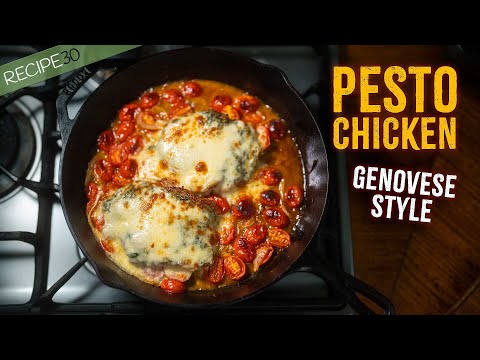  Easy Weeknight Pesto Chicken - One-Pan, 35 Mins!