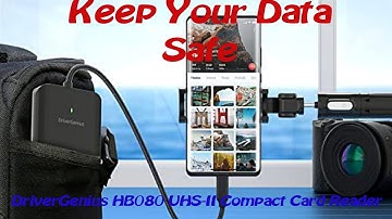 DriverGenius HB080 UHS II Compact Flash Card Reader