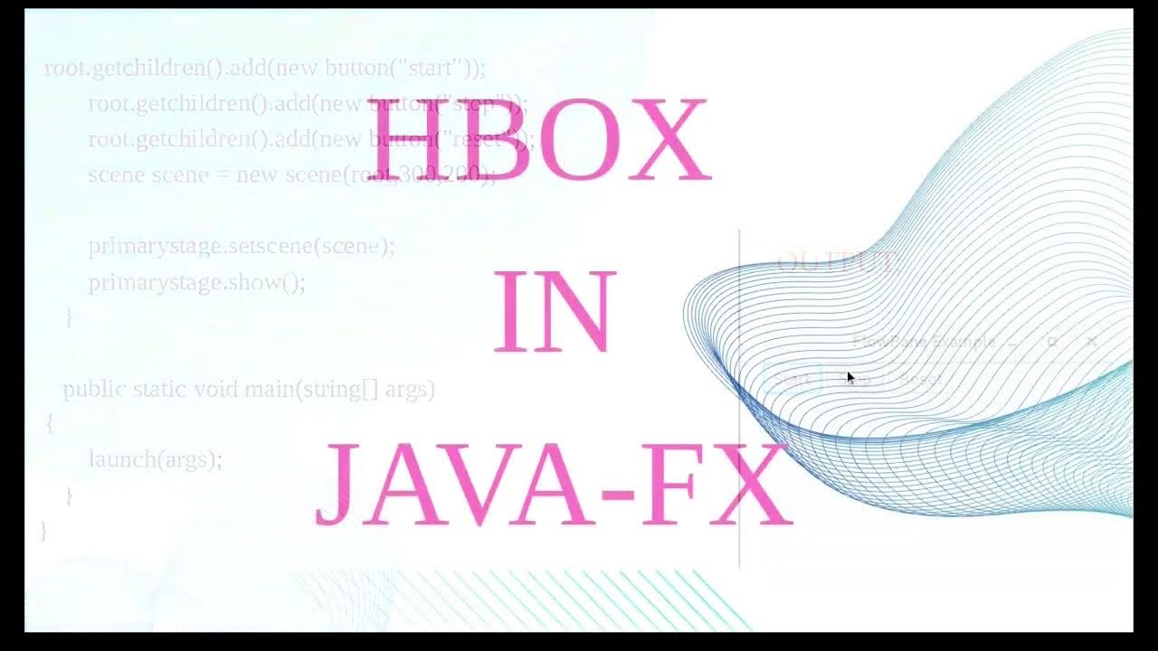 Layouts Full concept using Java-Fx in #Tamil |Creating HBox&VBox|Java ...