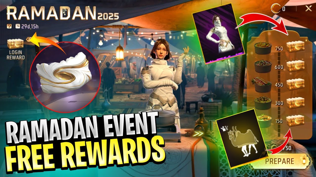 Ramadan Event Free Fire 2025 | Free Fire New Event