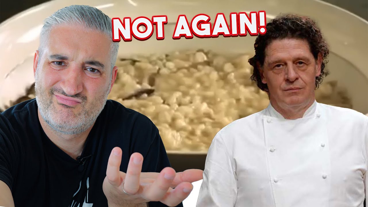 Italian Chef Reacts to Marco Pierre White Mushroom Risotto YouTube