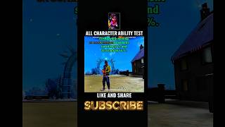 Famous 🤯ABILITY 🥵TEST⚡ - FF🥶 D-BEE🗿#trending #gaming #freefire #character Wealth