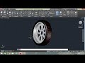 How to Design car wheel in Autocad !! Autocad (हिन्दी) tutorial