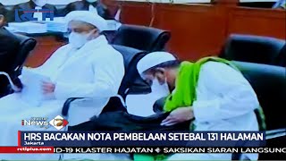 Rizieq Shihab Baca Nota Pembelaan, Singgung Wiranto dan Budi Gunawan - SIP 11/06