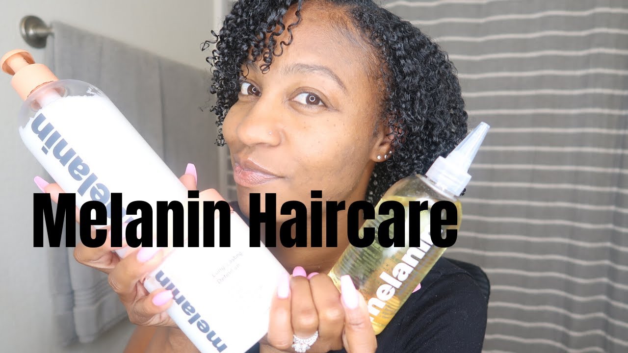 Melanin Haircare Leave in and Oil on Low Porosity/Fine Hair YouTube