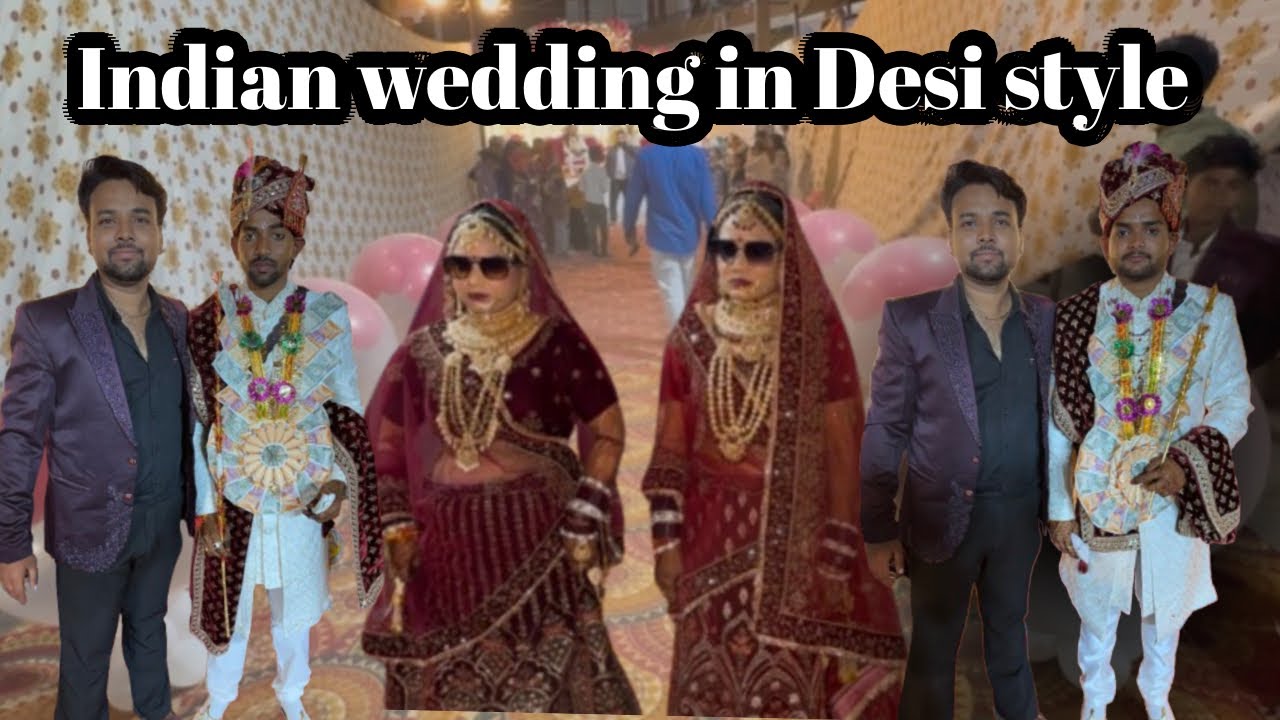 Indian Wedding In Desi Style 🧿