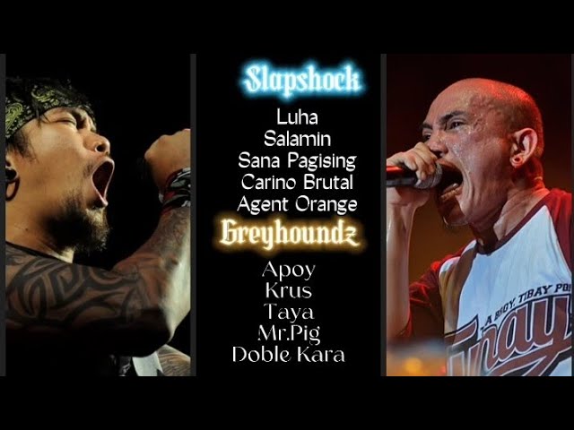 Slapshock and Greyhoundz Hardrock ( Back to Back Song )