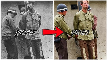 WW2 Brought Back to Life: Historic Photos in Color AI