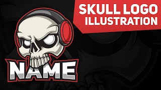 Skull Logo - Illustration (SpeedArt)