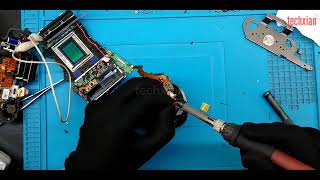 Restoring Nikon D40 Error Press Shutter Release Button Problem