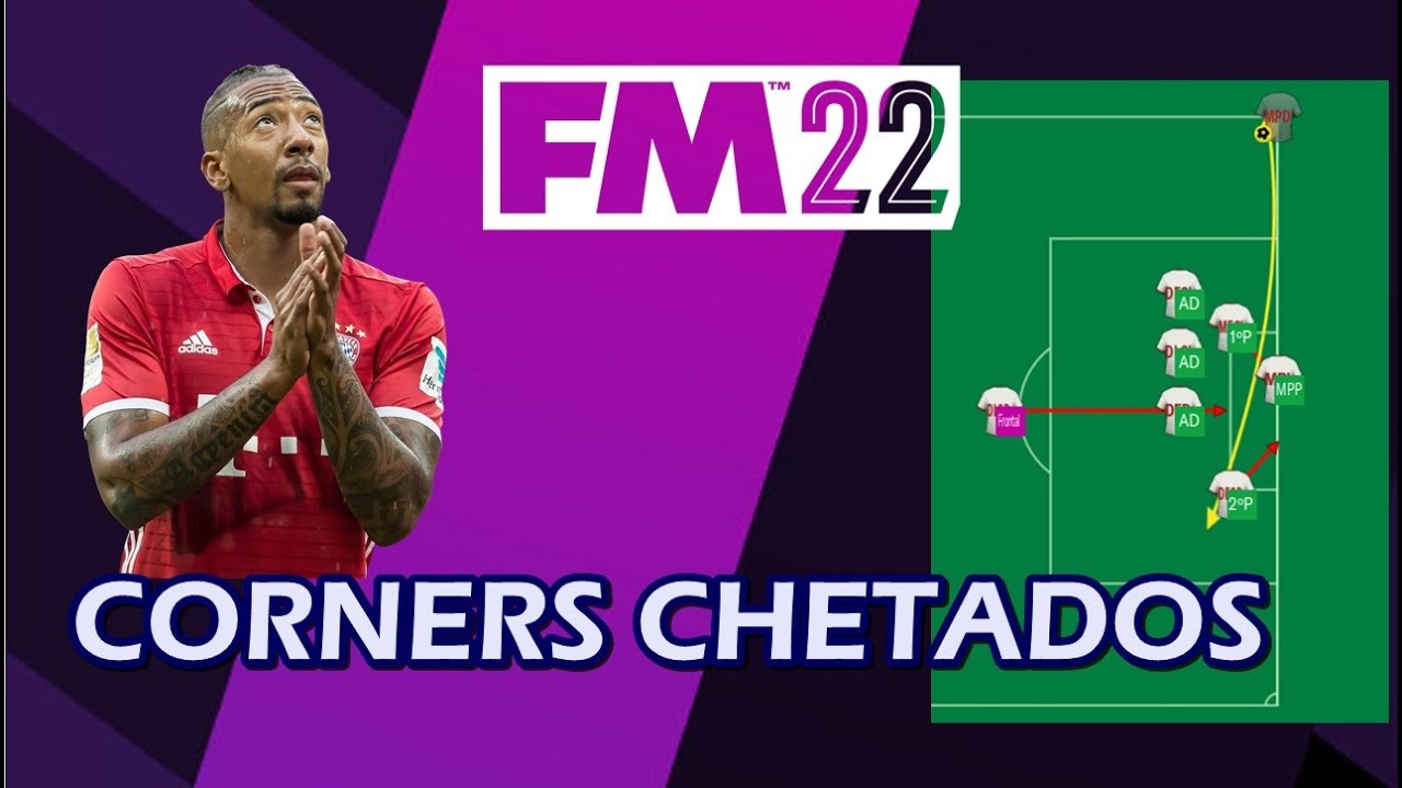 CORNERS CHETADOS en FOOTBALL MANAGER 2022 YouTube