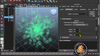 Telugu Autodesk Maya Tutorials   Particle Types