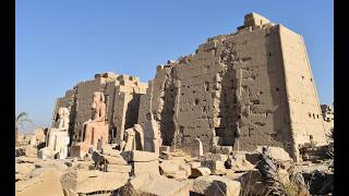 Temple of Karnak, Luxor, Egypt, walk-through Part 2 north-south axis